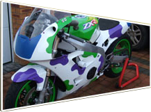 kawasaki zxr400 customer bike